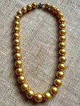 Rarest 24k south sea pearl necklace