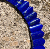 Lapis Lazuli Collar in sterling silver