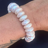 Coin pearl bracelet