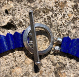 Lapis Lazuli Collar in sterling silver