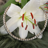 Balinese silver collar