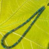 Black opal necklace