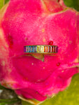 Rainbow chakra eternity band