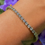 Diamond tennis bracelet