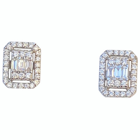 Diamond earrings