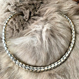 Balinese silver collar