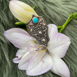 Balinese silver & turquoise ring