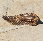 Diamond feather ring