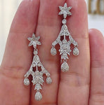 Vintage diamond earrings