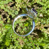 Gemstone & diamond Daisy ring