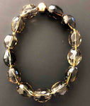 Topaz statement necklace