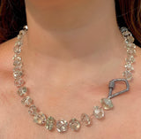 Green amethyst necklace