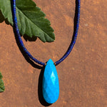 Lapis lazuli & turquoise necklace